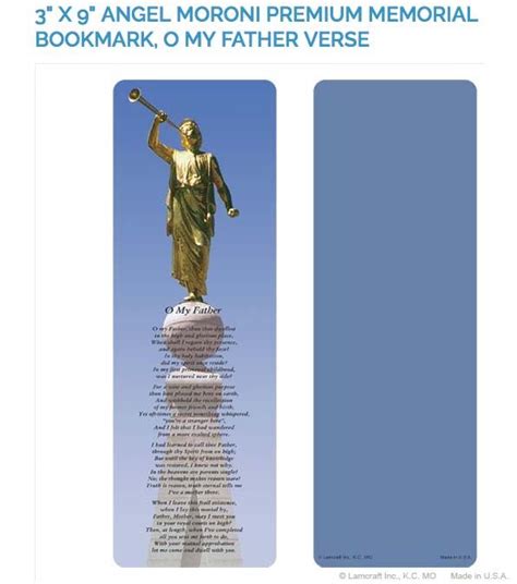 Add your own words or choose from … Create laminated memorial bookmarks with Lamcraft's 3" x 9 ...