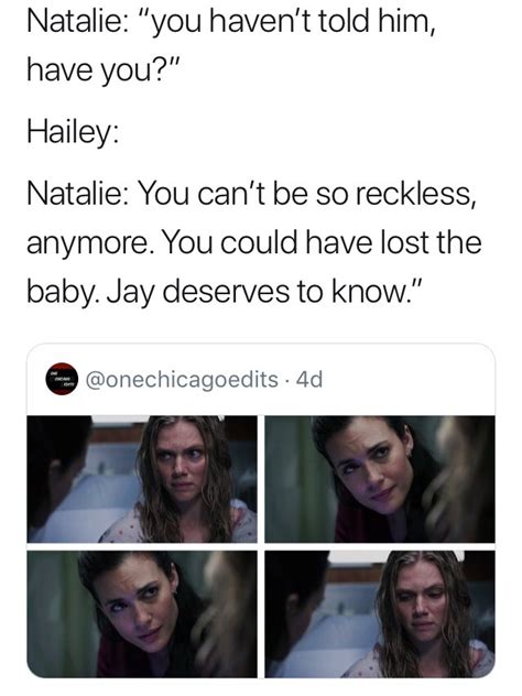 Fans of her character, hailey upton, are worried what the move will mean for her relationship with jay halstead. hailey 💞 | Tumblr