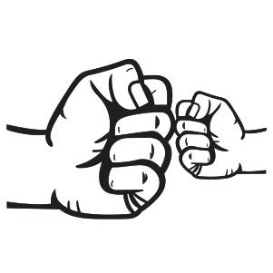 Make fist pump kid memes or upload your own images to make custom memes. Fist Hand vector | Fist Bump Hand Vector Image, SVG, PSD ...