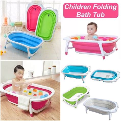 The right baby bath tub will provide your little one with support and. Give your Kids New Bathing Experience with Folding Bath ...