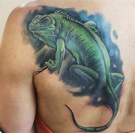 In today's world importance of tattoos iguana can be interpreted as a symbol of a wise patron ,to help find a solution to any situation. 28 Best Iguana Tattoo Designs | PetPress