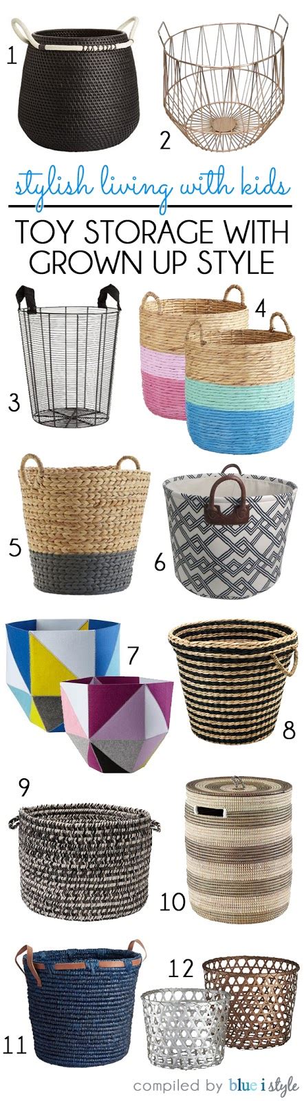 We've found the best picks to help you give everything it's if your kids' toys are making you a basket case, there's a case to be made for this basket. {organizing with style} Toy Storage Baskets With Grown Up ...