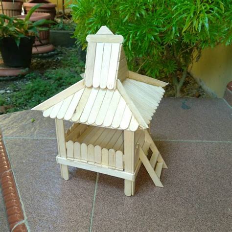 Bahan bahan membuat rumah rumahan dari stik es krim. Bahan Bahan Membuat Rumah Dari Stik - Sekitar Rumah