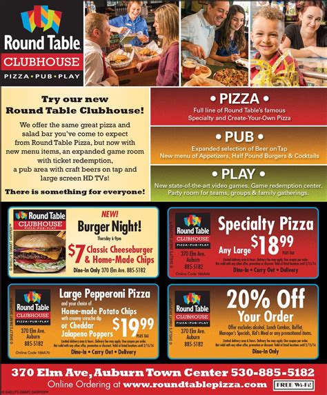 4002 a street se auburn, wa 98002. Round Table Pizza - Auburn | Round table, New pizza, Great ...