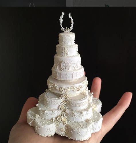 Prince william wedding cake photo. This Artist Will Make You A Teeny-Tiny Version Of Your ...