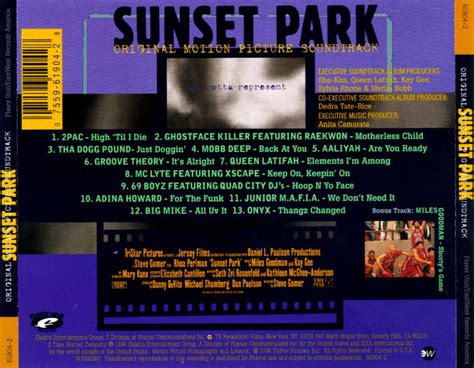 Dar phyllis saroka are alte planuri. Sunset Park (Soundtrack) | O Som Dos Prado's