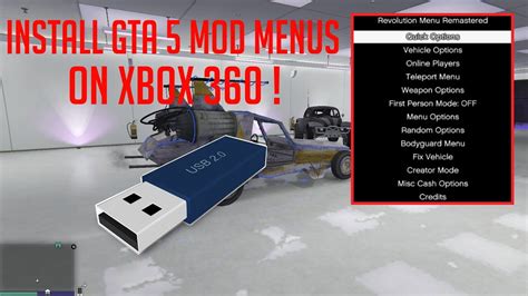 Es geht um dass gta v mod menu welches ich auf meiner xbox one installieren bzw abspielen wollte komme aber nicht wirkich weiter. Install GTA V Mod Menus on Xbox 360 1.27 [RGH & JTAG ...