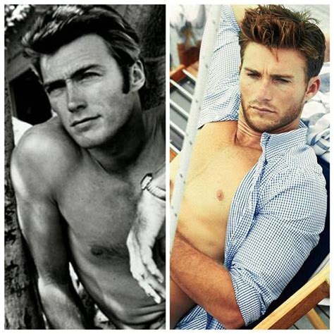 He was tough on me on all of them but outside of that, we have a great father/son relationship. Like father, like son! Clint and Scott Eastwood! | Clint ...