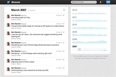 'Your Twitter Archive' lets you download every tweet you've ever written (update) - The Verge