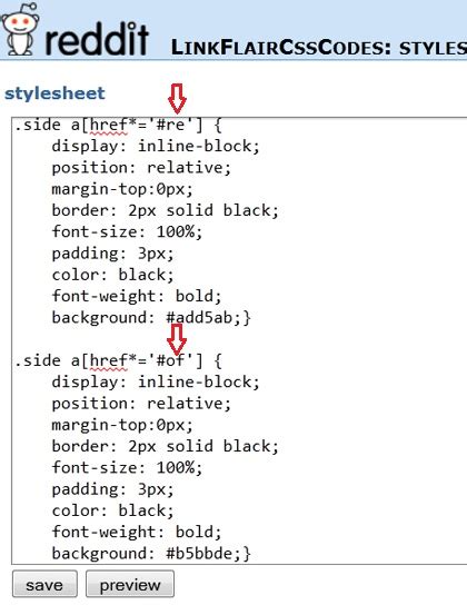 Css, a shorthand for cascading style sheets, is one of the main building blocks of the web. Beginners Guide for setting up Link Flairs and Filters. : csshelp