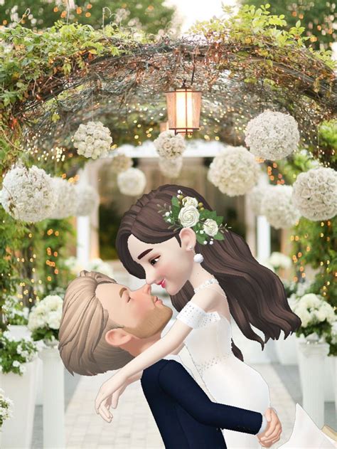 Wallpaper couple anime terpisah hd. #zepeto #wedding #cit (Dengan gambar) | Animasi