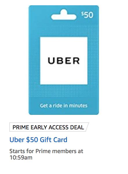 Shop now for plastic or egift cards. OOS Amazon: $50 Uber Gift Card for $40 - Doctor Of Credit
