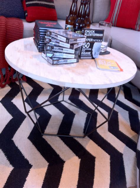 Favorite this post aug 14 west elm large industrial pop up coffee table mango $570 (hayward / castro valley) pic hide this posting restore restore this posting. West elm 30 round coffee table | Round coffee table, Table ...
