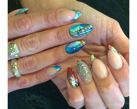 Get out your compatible cricut, silhouette, sizzix, or brother electronic die cutting machine. These nails were done with #mosaic foil gel + transfer ...