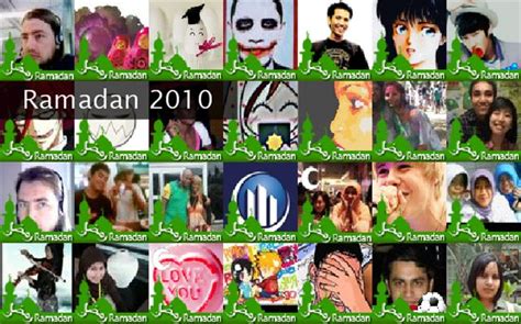 Pada desain twibbon ramadhan photoshop diatas dalam memvariasikan warnanya admin gunakan warna yang redup hanya dengan menggunakan warna ungu untuk warna inti dipadukan dengan. Ramadan 2010 - Resources - Ramadan 2010 Twibute 50