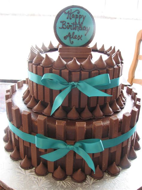 They are made with cocoa powder and melted. Special Occasion Cakes 128 | Candy cakes, Occasion cakes, Cake