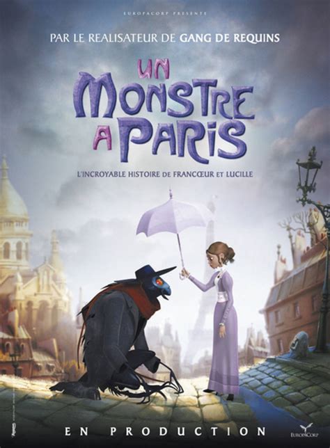 Farue à paris vers minuit. Film Un monstre à Paris - Cineman