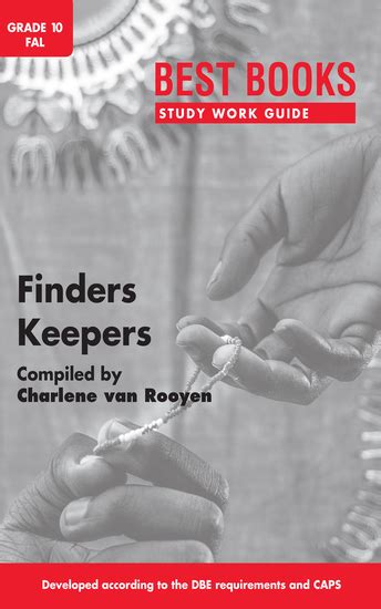 Lufuno mavhungu was bullied by another pupil on monday, 12 april and the incident was caught on camera. Finders Keepers - Study Work Guide - Read book online