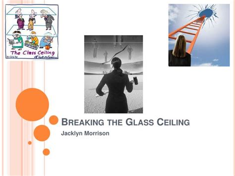 Proposals to adjust the role of women in science. PPT - Breaking the Glass Ceiling PowerPoint Presentation ...