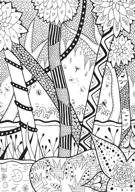 A zentangle drawing representing a pumpkin. Zentangle to print for free - Zentangle Kids Coloring Pages