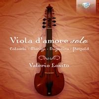 Лауреат престижных театральных премий «тони» и «драма деск». Viola d'amore solo - Brilliant Classics