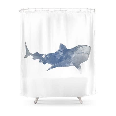 Check out our shark bathroom theme selection for the very best in unique or custom, handmade pieces from our shops. Shark Shower Curtain Waterproof Polyester Fabric Bathroom ...