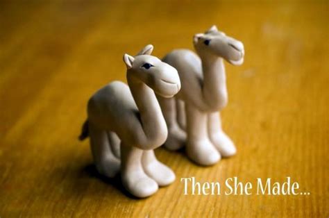 Or, try something called sculpting wax to make a camel and then push a wick here's a cheap mold. How to Make Animals With Clay Easy Tutorials For Kids