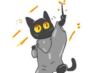 By clicking on this year's doodle, you can help a cat wizard clear ghosts from his school. Doodle Cat Google - Bookvio