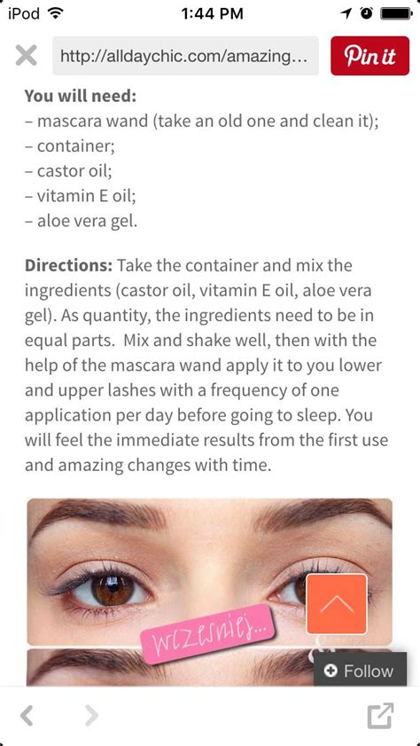 Maybe you would like to learn more about one of these? Pin by Krista on Make up | Mascara wands, Aloe vera gel ...