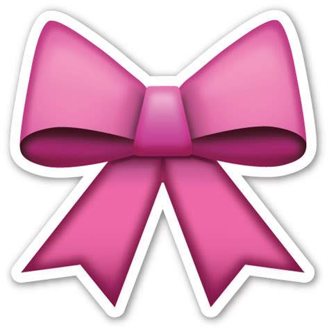 Ribbon | Emoji, Emoji stickers, Emoji bows