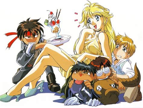 The scene of my video is from the episode 21 (first season) but orphen doesn't really hit cleo. orphen, cleo everlastin, majic lin, volkan, and dortin ...