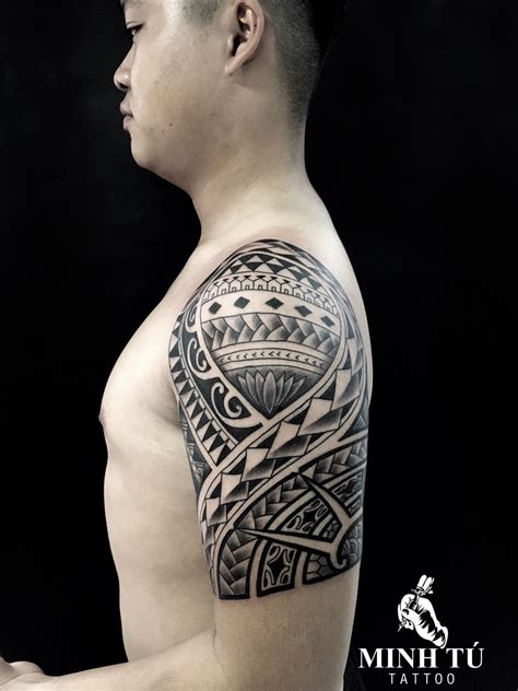 Tìm ghim này và nhiều nội dung khác tại tribal sleeve tattoos của weaver. Hình xăm maori tattoo for girl, tattoo for mens, tattoo ...