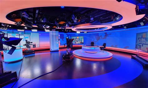 Cgtn is a government operated national tv broadcaster based in beijing. CGTN London Broadcast Set Design Gallery