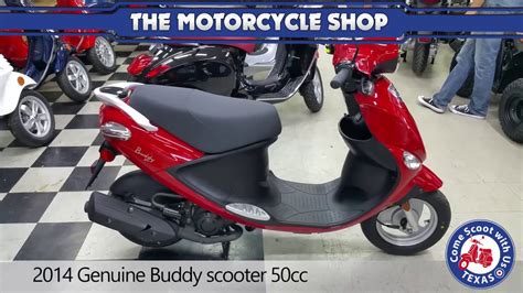 In 1988 i clocked one of these (unmodi. 2014 Genuine Buddy scooter 50cc - YouTube