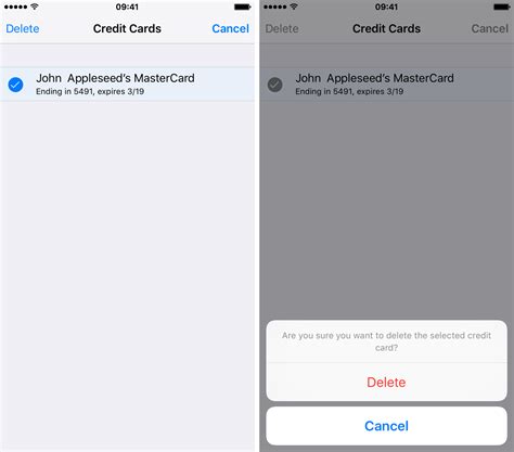 Remove a credit card from itunes. How to remove credit card info from iCloud Keychain