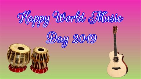 World music day originally launched several decades ago in france. World Music Day 2019 Images - Ub24News.Com