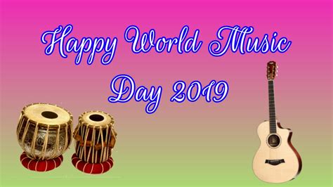 World music day originally launched several decades ago in france. World Music Day 2019 Images - Ub24News.Com