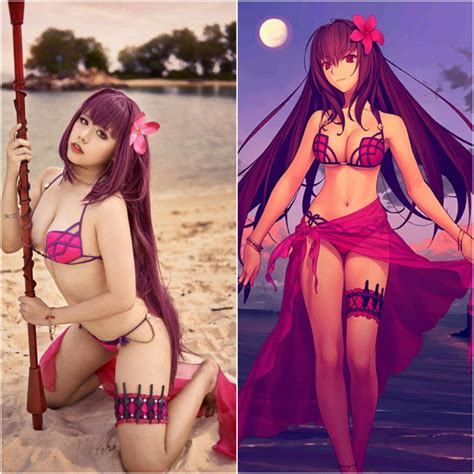 Kzclip.com/video/xbtcmsq_s7y/бейне.html i fgo #scathach #bunny #スカサハ #live2d hope you guys enjoyed! Scathach FGO fate grand order assassin bikini swimsuit ...