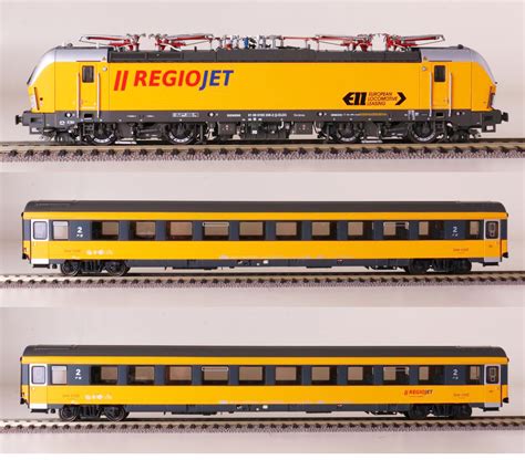LS Models 18000 3 piece set: "REIOJET" Electric locomotive Vectron and 2 passenger cars | The ...