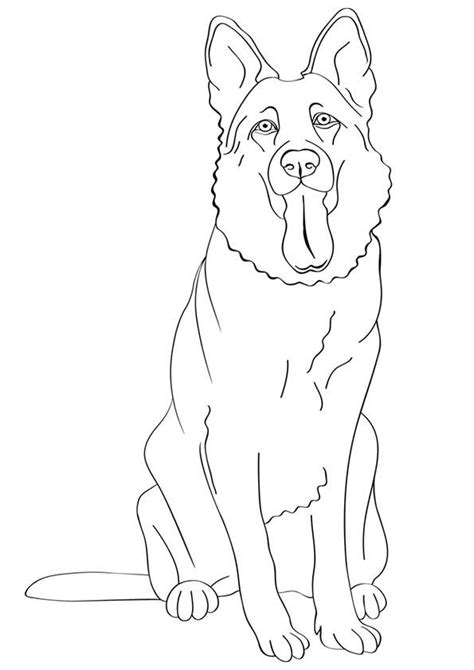 Outstanding dolphin coloring pages hens with german. German Shepherd Coloring Pages - Best Coloring Pages For Kids