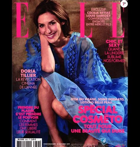 Couverture du magazine ELLE, numéro du 25 octobre 2019. - Purepeople