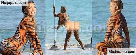 So now, instead of shopping cardi's and j.lo's worlds collide again on the song that defined the hustlers soundtrack and provided the perfect lyrics to drop on all the seeking. Cardi B Twerks On Miami Beach In An Animal Costume Instead Of Attending Court Over Fight At NY ...