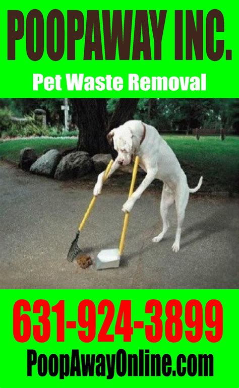 Your solution for pet pollution. PoopAway Pet Waste Removal • LI-DOG