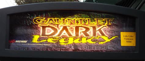 Enter egg as initials and 911 as password. Gauntlet Dark Legacy arcade for sale 39 inch monitor coin ...