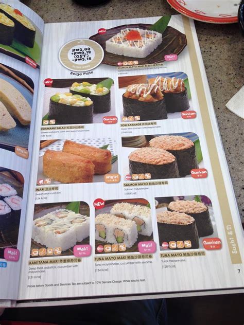 What sets sushi king apart is the personal touch of serving freshly made sushi on the kaiten for customers to pick up and enjoy. SUSHI KING Online MENU Price and Details - Miri Food Sharing