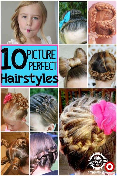 This fun spiral lace braid can make any boring pony tail come to life! 10 Picture Day Hairstyles For Girls | Picture day hair ...