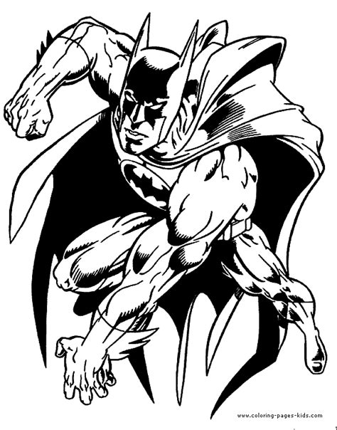 Batman coloring pages coloring page. Batman color page - Coloring pages for kids - Cartoon ...