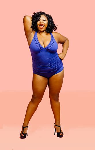 If unsuccessful delivery was caused wrong shipping address or invalid phone number, buyer should take the full responsibility. Full Body Portrait Of A Beautiful Plus Size Model In ...