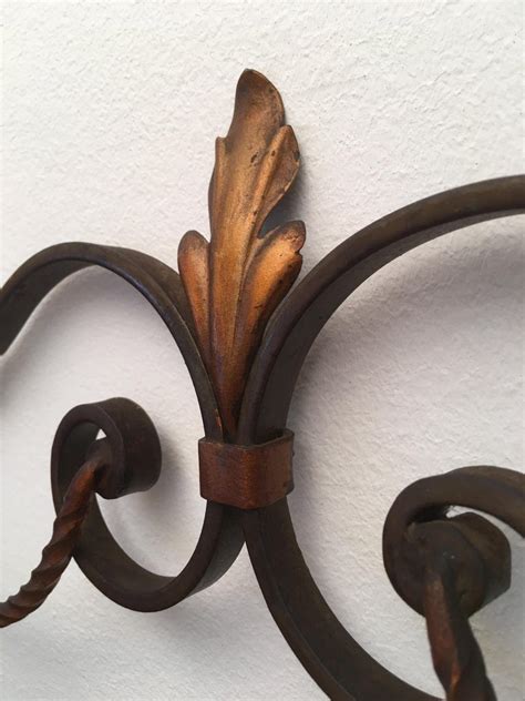 Ash ironworks is the inspiration of master artist blacksmith andrew s hall fwcb and his work can be seen throughout the country at dover castle, hampton court palace & knightshayes court amongst others. French Art Deco Wrought Iron Hall Tree Coat Rack with ...