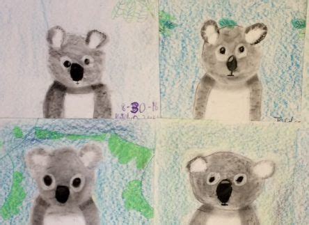 Ask students if their pets at home are living or nonliving. Koalas and Pandas- 4th & 5th Grade Charcoal Animal Drawings These 2 Art Lessons were a great ...